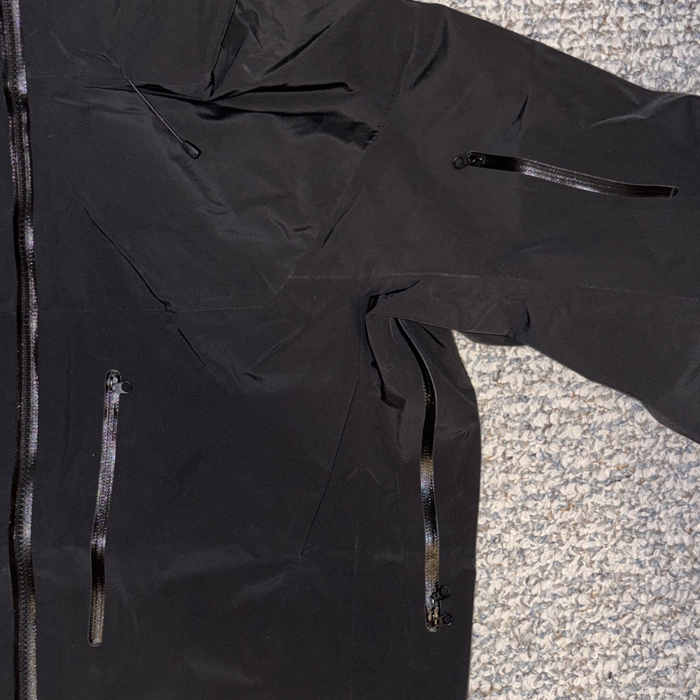Men's Black Waterproof Shell - Picture 3 of 8